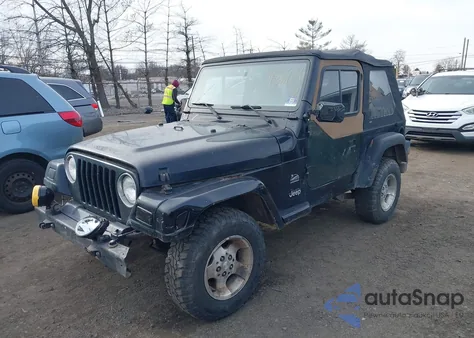 2003 Jeep Wrangler Sahara from USA, damaged, VIN 1J4FA59S73P334007